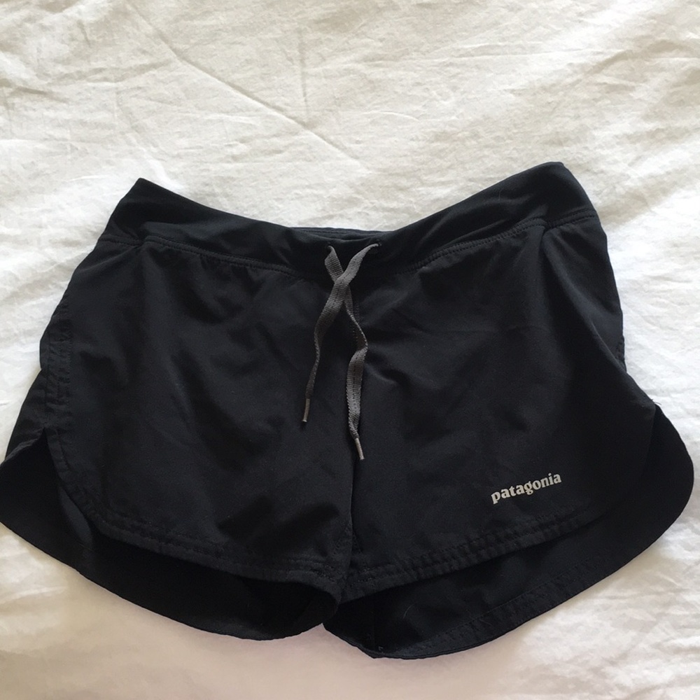 Black Patagonia Athletic Shorts